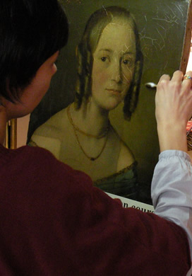 Restauration de tableau - Christelle Chazeau