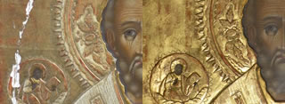 Restoration of a 19th century icon