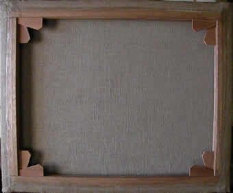Another example with a new wedge stretcher 
