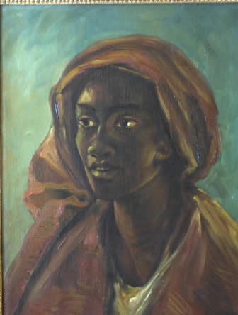 Reproduction of an oil painting on canvas after Gericault - Lisbonne Museum