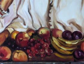 Oil on canvas after a painting by José Cruz Herrera