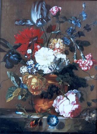 Copie Bouquet de fleurs d'après Van Huysum