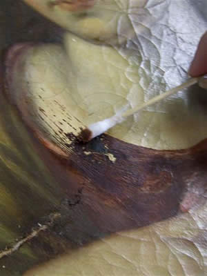 Removal of over-paint