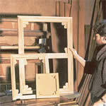 Fabrication du support chassis en bois