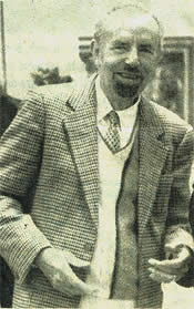 Mr de Montcassin - founder of the 1st school for art restoration in France in 1972