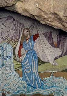 Mosaique - Marie des Eaux vives