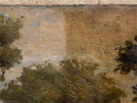 Restauration de tableau