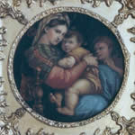 Madonna with chair after Raphael