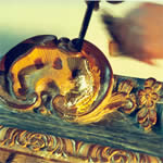 Eb�nisterie Sculpture Dorure