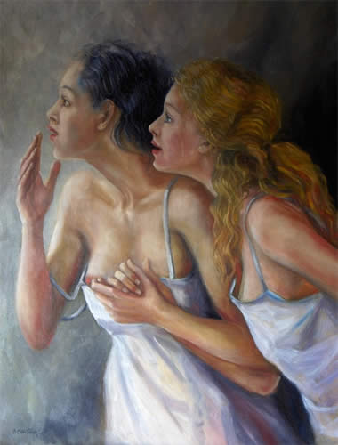 Oil on canvas - Alain Montoir - Artist and Painter