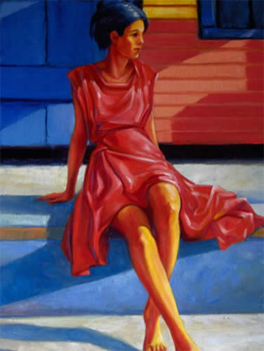 Oil on canvas - Alain Montoir - Artist and Painter