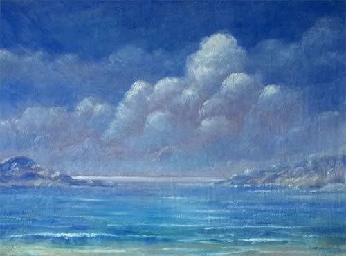 Oil on canvas - Alain Montoir - Artist Painter