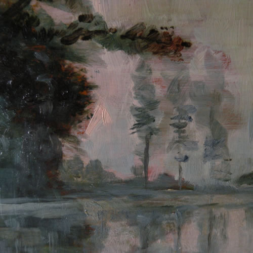 Paintings for sale : Pond in Camargue - French School