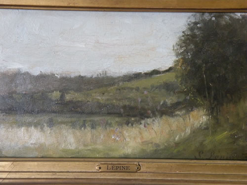 Landscape on a plain - Stanislas Lépine